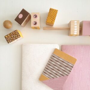 tintading notebook oker bruin oudroze