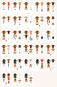 outfits november project 333