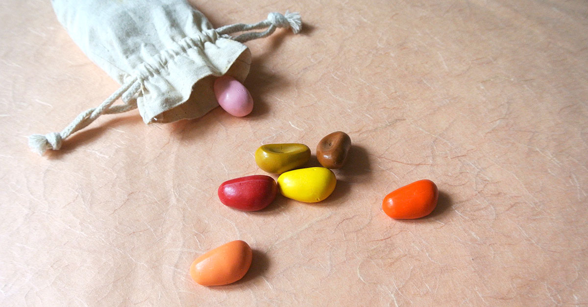 duurzaam waskrijt crayon rocks