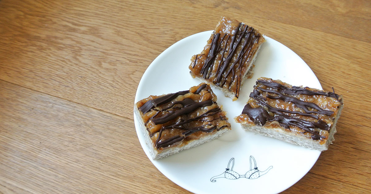 The green happiness winterboek tips: week 1 - healthy caramel bars