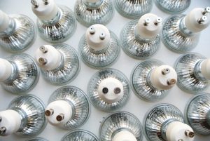 ledverlichting ikea: de oude halogeenlampjes uit de hal