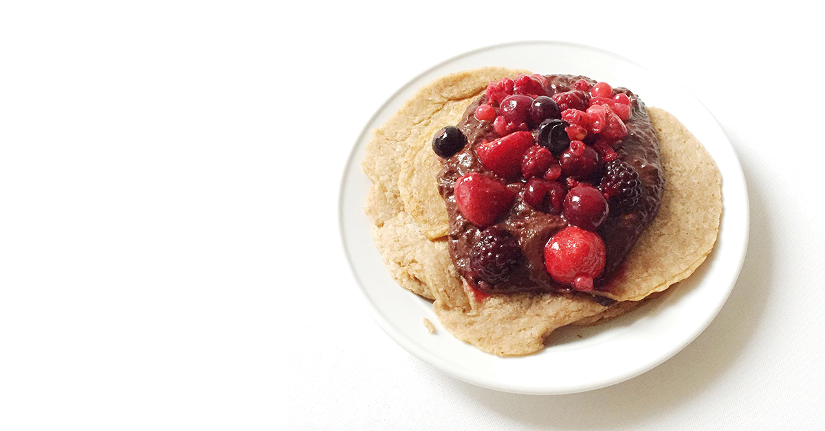 the green happiness winterboek tips week 2 chocolate dream pancakes