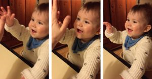James high five
