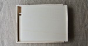 Letters oefenen met een schrijfdoos