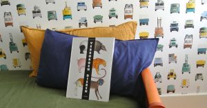duurzaam behang studio ditte werkauto behang
