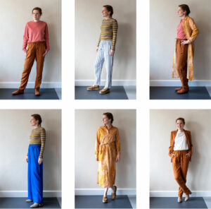 capsule wardrobe combinaties