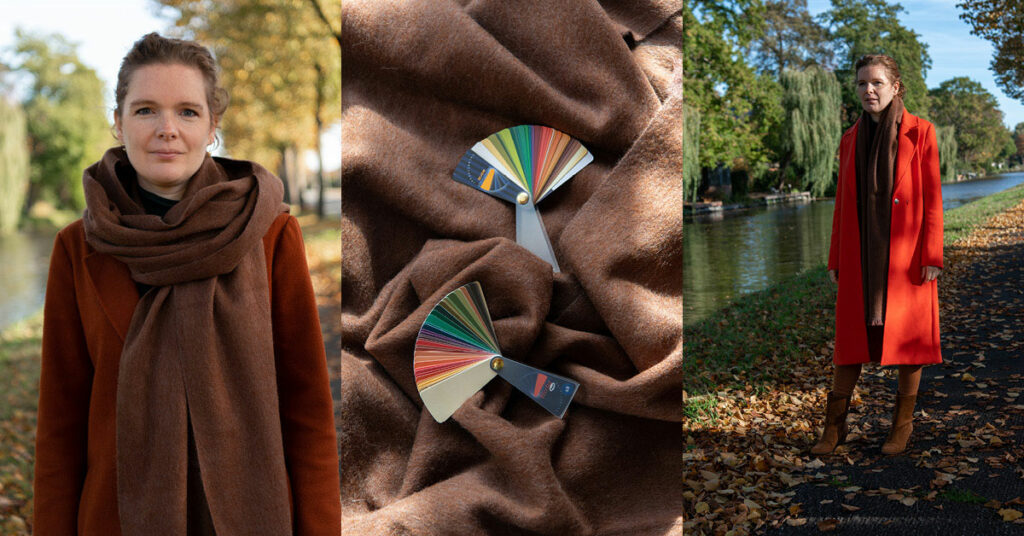 sjaal voor herfsttype warm herfstype
